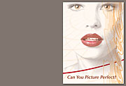 front of the folded invite